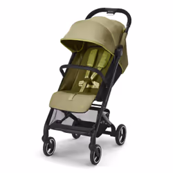 CYBEX Beezy, Ciel de lit, Poussette classique, Unisexe, Pliable, Noir, Vert