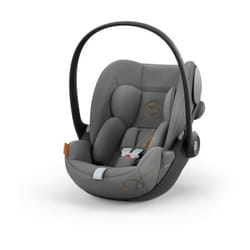 Coque Auto bébé Cloud g Cybex i-Size - Inclinable - Tissu respirant - Homologation avion - Moon Black