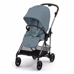 CYBEX Melio Poussette avec système de voyage 1 siège(s) Bleu