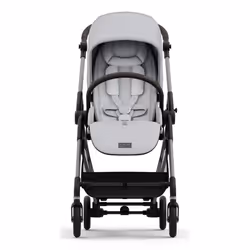 CYBEX Melio, Ciel de lit, Poussette avec système de voyage, Unisexe, Pliable, Gris