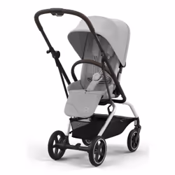 CYBEX Eezy S Twist+2, Ciel de lit, Poussette classique, Pliable, Gris
