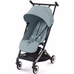 CYBEX 524000235, Ciel de lit, Poussette avec système de voyage, unisexe, Pliable, Noir, Bleu, Argent