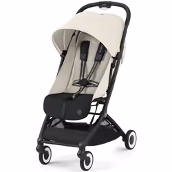 CYBEX Orfeo, Ciel de lit, Poussette avec système de voyage, unisexe, Pliable, Noir, Blanc