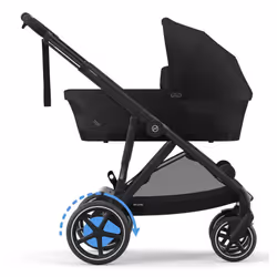 CYBEX e-Gazelle S Poussette classique 1 siège(s) Noir