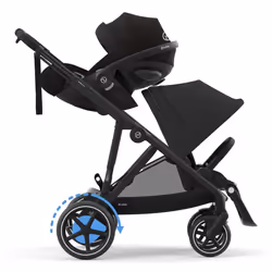 CYBEX e-Gazelle S Poussette classique 1 siège(s) Noir - Vue supplémentaire 5