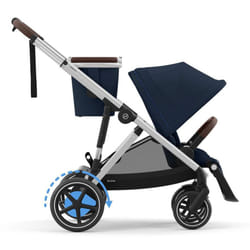 CYBEX e-Gazelle S Poussette classique 1 siège(s) Bleu, Argent