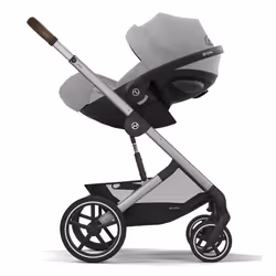 CYBEX Balios S Lux Poussette classique 1 siège(s) Gris, Argent - Vue supplémentaire 4