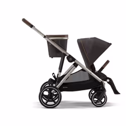 CYBEX Gazelle S, Ciel de lit, Poussette classique, Unisexe, Pliable, Marron, Chocolat