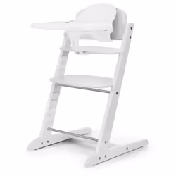 CYBEX Iris 3-in-1, Chaise haute multifonctionnelle, Siège rigide, Blanc, Monochromatique, Bois d'hêtre, 120 kg