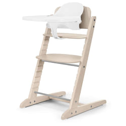 CYBEX Iris 3-in-1 Chaise haute multifonctionnelle Siège rigide Blanc, Bois
