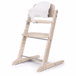CYBEX Iris 3-in-1 Chaise haute multifonctionnelle Siège rigide Blanc, Bois