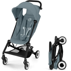 Poussette canne ultra-compacte Agis CYBEX - 5 à 22 kg (6 mois - 4 ans) - poussette légère 63 kg - compatible avion - Stormy Blue