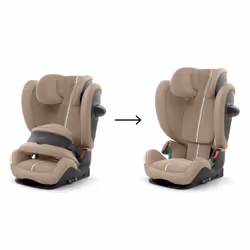 CYBEX Pallas G3 siège-auto bébé 1-2-3 (9 - 36 kg; 15 months - 12 years) Amande, Beige - Vue supplémentaire 6