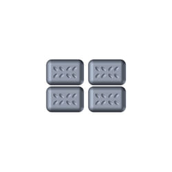 Scotch - Lot de 4 patins adhésifs alvéolé eur 35 x 24 mm, gris