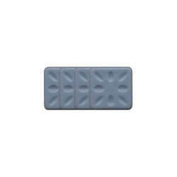 Lot de 4 patins adhésifs alvéolé eur 40 x 40 mm, gris - Scotch