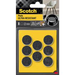3M SP87A34 patin de protection du sol pour meuble 8 pièce(s) Rond