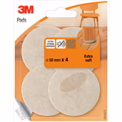 3M SP84A23, Beige, Rond, 5 cm, 4 pièce(s)