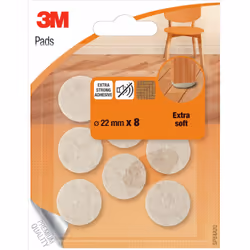 3M SP84A20, Beige, Rond, 2,2 cm, 8 pièce(s)