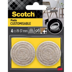 3M SP91A01 patin de protection du sol pour meuble 4 pièce(s) Rond