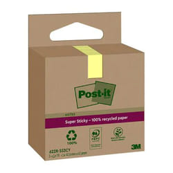 Post-It 7100284575 Carré Jaune 70 feuilles Auto-adhésif