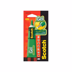 Colle Gel Universelle - SCOTCH - 30 ml - Transparent - Ne coule pas - Multifonctionnelle