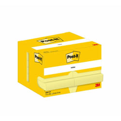 Post-It 7100290170 Rectangle Jaune 100 feuilles Auto-adhésif