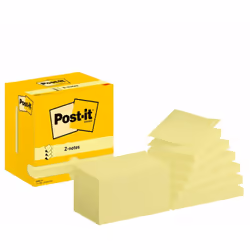 Post-It 7100290186, Rectangle, Jaune, Papier, 76 mm, 127 mm, 100 feuilles