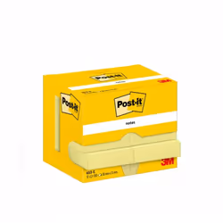Post-It 7100290163, Rectangle, Jaune, Papier, 51 mm, 38 mm, 100 feuilles