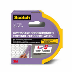 Scotch 7100289881 adhésif de masquage 41 m Ruban de masquage pour peintre Adapté à une utilisation à l'intérieur Papier Violet