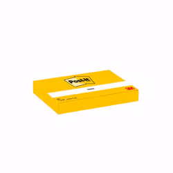 Post-It 7100296172 Rectangle Jaune 100 feuilles Auto-adhésif - Vue supplémentaire 4
