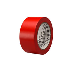 Ruban adhésif PVC souple, 764 3M, 50 mm x 33 m - Rouge