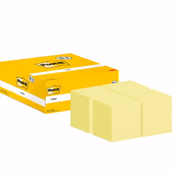 Post-It 653-CY-VP24 Rectangle Jaune 100 feuilles