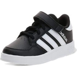 Basket Breaknet C - ADIDAS - Noir - Mixte - Enfant - Synthétique - Lacets - Plat