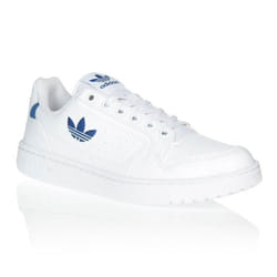Baskets ADIDAS NY 92 Blanc Homme - Talon Plat - Lacets - Synthétique