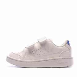 Baskets - Adidas - NY 90 CF - Blanc - Enfant - Fermeture à scratch