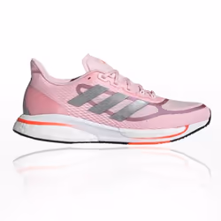 Chaussures de course à pied adidas Supernova Plus pour femmes - Rose - Running - Respirabilité et amorti