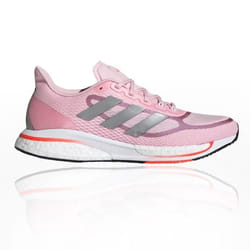 Chaussures de course à pied adidas Supernova Plus pour femmes - Rose - Running - Respirabilité et amorti