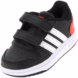 Chaussures multisport - Adidas - Hoops 2.0 k scratch - Noir - Enfant - Terrain synthétique