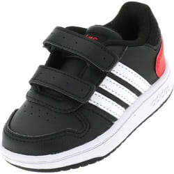 Chaussures multisport - Adidas - Hoops 2.0 k scratch - Noir - Enfant - Terrain synthétique