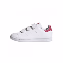 Basket - adidas - STAN SMITH Cadet - Tige vegan - Fermeture scratch - Logo Stan Smith
