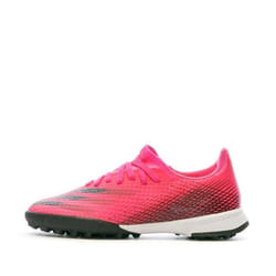 Chaussures de futsal Rose Garçon Adidas X Ghosted.3 Tf J