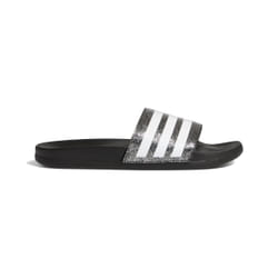 Claquettes - Adidas - Adilette Comfort - Noir - Argent - Amorti confortable