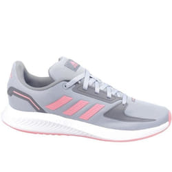 Baskets - ADIDAS - Runfalcon 20 K - Enfant - Mixte - Rose - Lacets - Plat - Synthétique