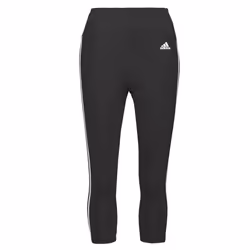 Pantalon de Fitness ADIDAS W 3STRIPES 34 pour Femme - Noir Respirant