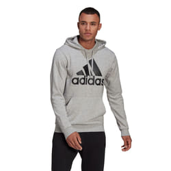 Sweat-shirt à capuche Essentials Big Logo en Gris