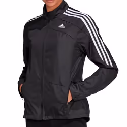 Veste de running femme adidas Marathon 3-Bandes - noir - XS - Respirante et confortable
