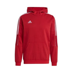 Sweats ADIDAS Tiro 21 Rouge - Homme/Adulte - Sweat - Manches longues - Col capuche