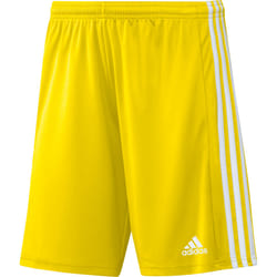 SHORT DE FOOTBALL ADIDAS GN5772 SQUAD 21 JAUNE SHO