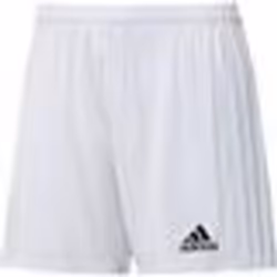 Short de football ADIDAS ITALIA SPA - SQUAD 21 PANTALONCINO W WHITE - Blanc - Mixte - Respirant