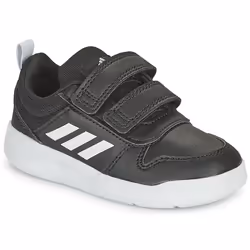 Baskets Adidas Tensaur I Noirs et blanches pour juniors S24054 - Enfant - Lacets - Synthétique